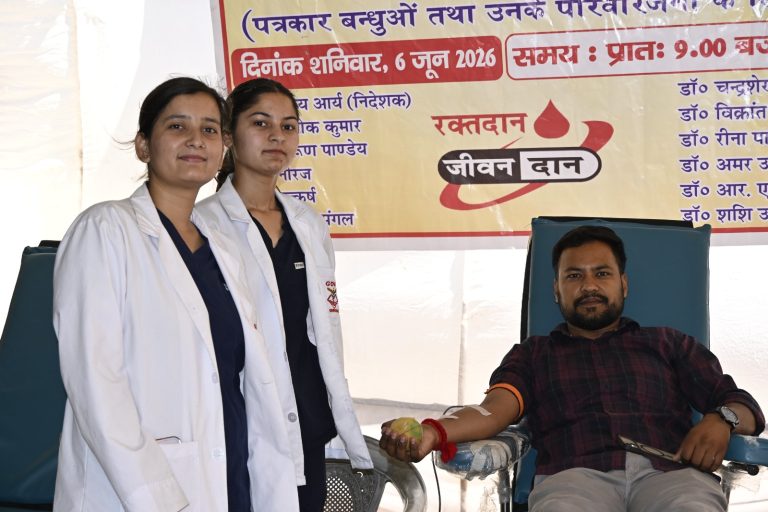 उत्तरांचल प्रेस क्लब के स्वास्थ्य शिविर में 142 पत्रकारों ने कराया स्वास्थ्य परीक्षण