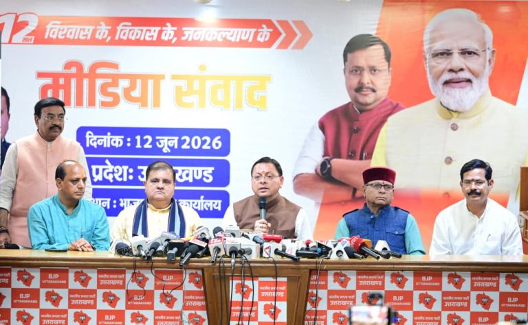 देश की प्रगति और विकास के लिए समर्पित रहा पीएम मोदी का 12 वर्ष का कार्यकाल: CM धामी
