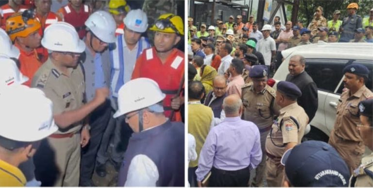 *पिपलकोटी THDC टनल हादसे में रेस्क्यू ऑपरेशन तेज, मौके पर पहुंचे आईजी गढ़वाल; 14 लोग रेस्क्यू, 7 की मौत, 3 अब भी लापता*