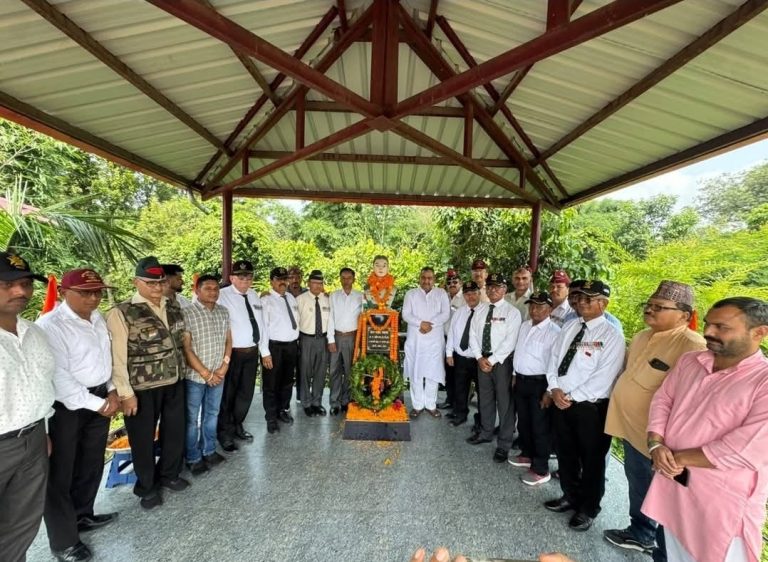 *शहीद संदीप थापा की 7वीं पुण्यतिथि पर श्रद्धांजलि अर्पित की,*