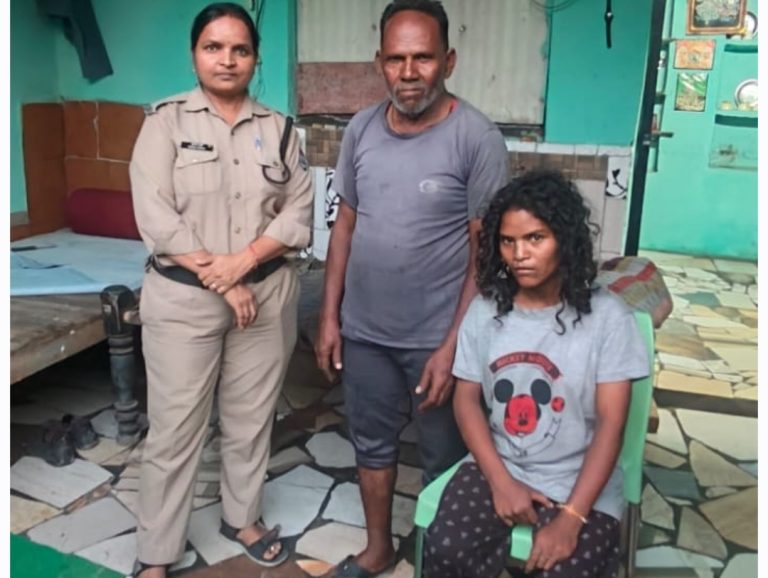 कैंट पुलिस बनी सहारा: लावारिस हालत में मिली मानसिक रूप से अस्वस्थ युवती को सकुशल परिजनों तक पहुंचाया,